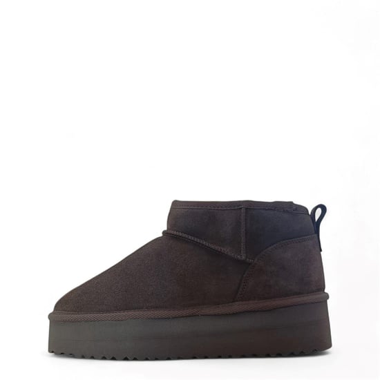 Jack Wills - Stiefeletten für Damen, Wildleder, Plattform-Absatz (Schokolade) - Image 2