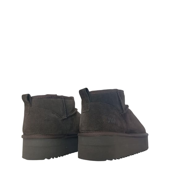 Jack Wills - Stiefeletten für Damen, Wildleder, Plattform-Absatz (Schokolade) - Image 4
