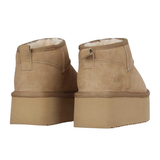 Jack Wills - Stiefeletten für Damen, Wildleder, Plattform-Absatz (Sand) - Image 2