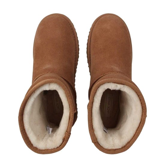Jack Wills - Stiefel für Damen, Wildleder (Hellbraun) - Image 4
