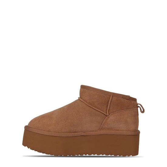 Jack Wills - Stiefeletten für Damen, Wildleder, Plattform-Absatz (Hellbraun) - Image 2