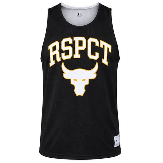 Under Armour x Project Rock Wendeweste Herren Schwarz/Weiß - Image 1