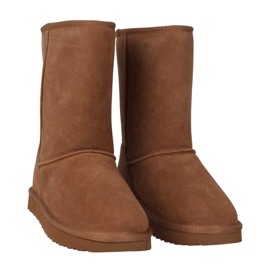 Jack Wills - Wadenhohe Stiefel für Damen, Wildleder (Hellbraun) - Image 3