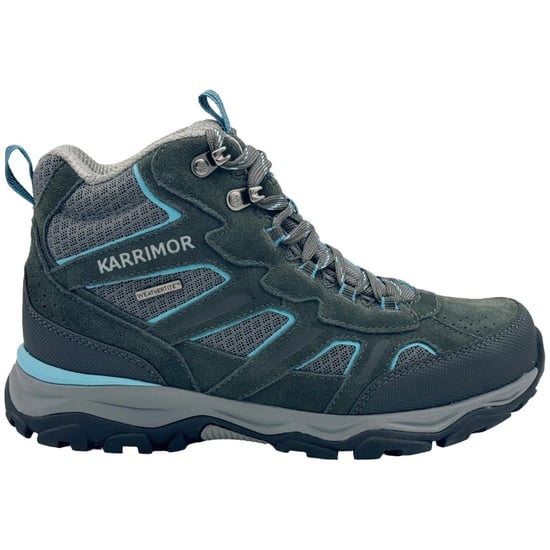 Karrimor - "Mount" Wanderstiefel für Damen, Wildleder, Wasserfest (Grau/Blau) - Image 1