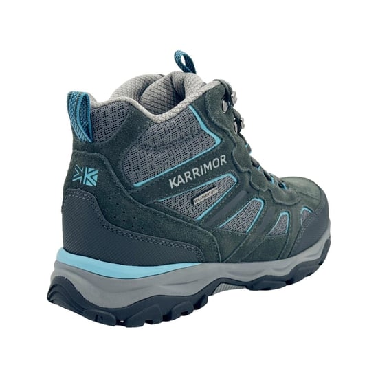 Karrimor - "Mount" Wanderstiefel für Damen, Wildleder, Wasserfest (Grau/Blau) - Image 2