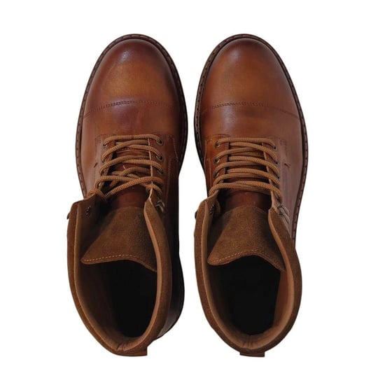 Firetrap - "Ralf" Wanderstiefel für Herren, Leder, Runder Zeh (Hellbraun) - Image 4