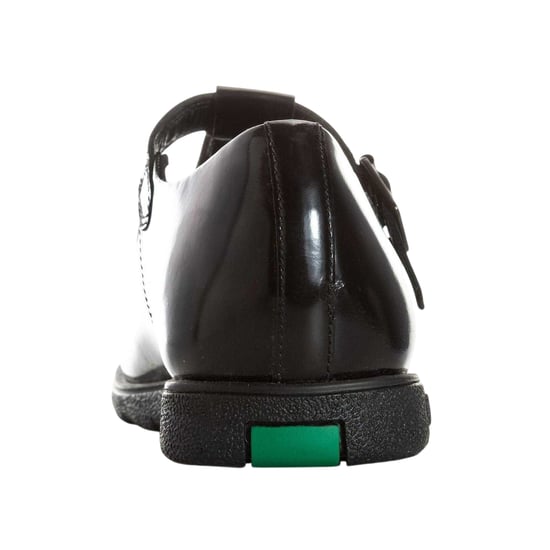 Kickers - "Fragma" Schul-Uniform-Schuhe für Mädchen, Lackleder, T-Träger (Schwarz) - Image 2