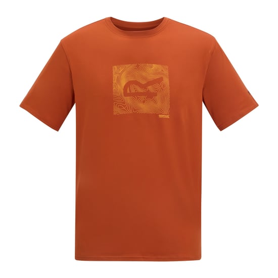 Regatta - "Fingal" T-Shirt für Herren, Logo, Stretch (Rooibos Tee) - Image 2