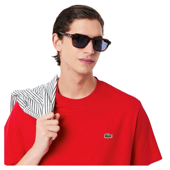 Lacoste - T-Shirt für Herren (Rot) - Image 4