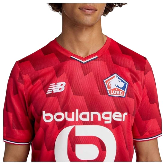 New Balance - "Lille 25/26" Heimtrikot für Herren, Fußball (Rot) - Image 4