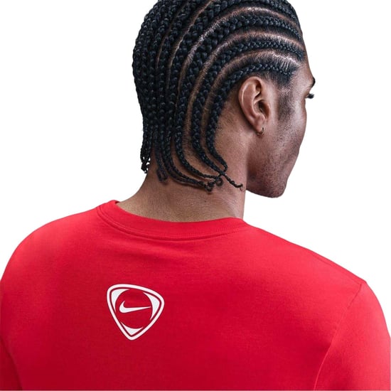 Nike - "Total 90" T-Shirt für Herren (Rot/Weiß) - Image 4