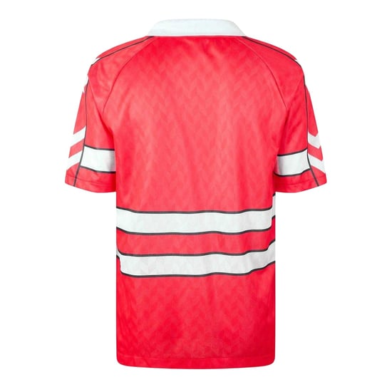 Hummel - "1988" Fußballtrikot für Herren/Damen Unisex, Dänemark (Rot/Weiß) - Image 2