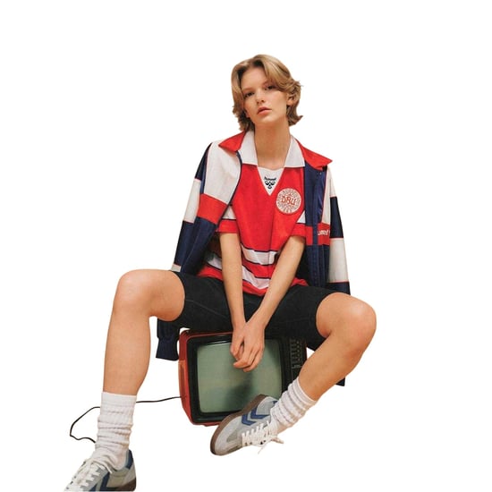 Hummel - "1988" Fußballtrikot für Herren/Damen Unisex, Dänemark (Rot/Weiß) - Image 3