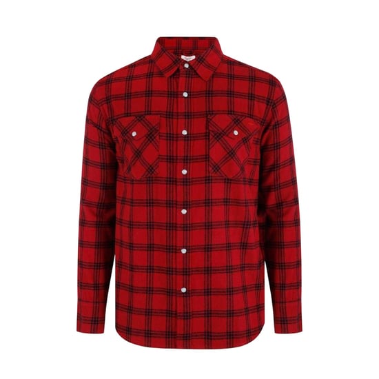 Lee Cooper - Hemd für Herren, Langärmlig (Rot) - Image 1