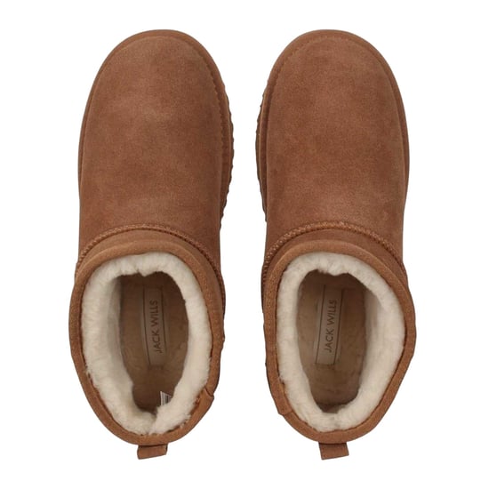 Jack Wills - Stiefel für Damen, Leder (Hellbraun) - Image 4