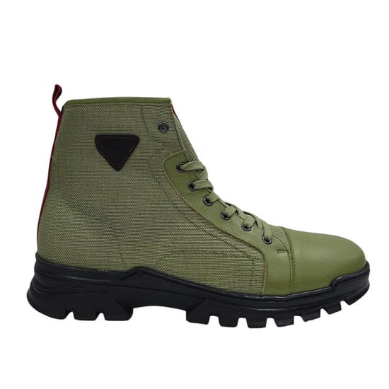 Firetrap - "Lucas" Springerstiefel für Herren, Leder (Hellgrün) - Image 1