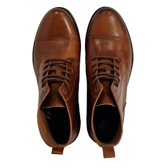 Firetrap - "Focus" Stiefel für Herren, Leder, Blockabsatz (Hellbraun) - Image 4