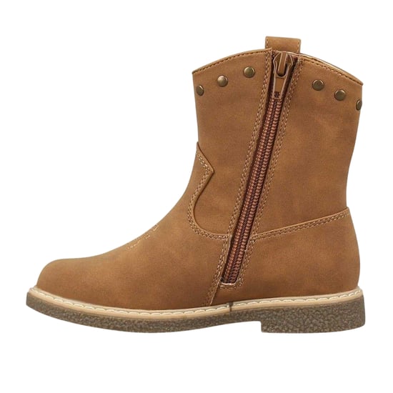 Miso - "Jolene" Cowboystiefel für Mädchen, Leder (Hellbraun) - Image 2