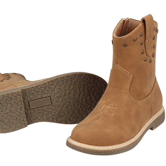 Miso - "Jolene" Cowboystiefel für Mädchen, Leder (Hellbraun) - Image 4