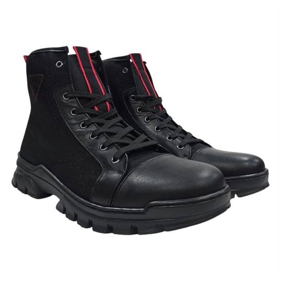 Firetrap - "Lucas" Springerstiefel für Herren, Leder (Schwarz) - Image 5