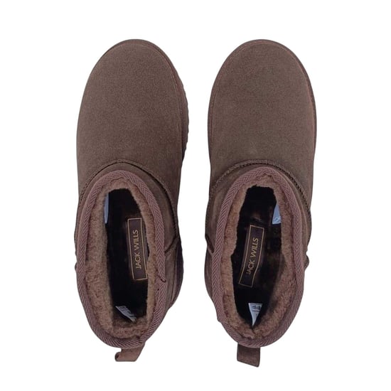 Jack Wills - Stiefel für Damen, Leder (Schokolade) - Image 4