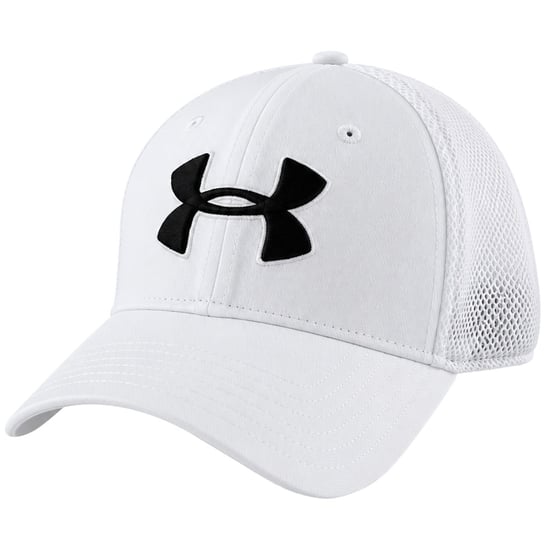 Under Armour Classic Mesh Weiße Golfmütze - Image 1