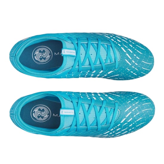 Under Armour - "Magnetico Elite 5" Fußballschuhe mit festem Boden für Herren (Blau/Weiß) - Image 3