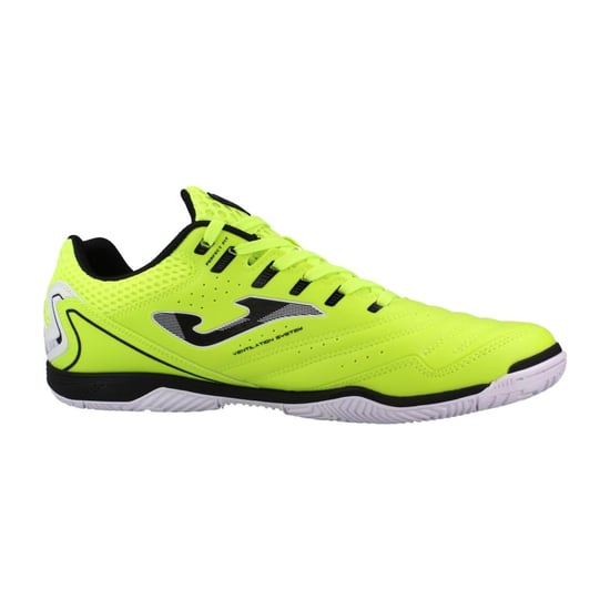 Joma - "Maxima" Hallenfußballschuhe für Herren, Verstärkte Zehe (Fluoreszierendes Gelb/Schwarz) - Image 1