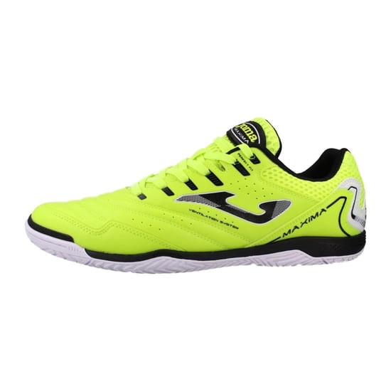Joma - "Maxima" Hallenfußballschuhe für Herren, Verstärkte Zehe (Fluoreszierendes Gelb/Schwarz) - Image 3
