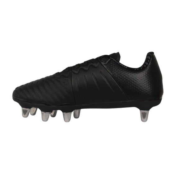 KooGa - Rugby-Stiefel für Kinder, Synthetischer Stoff (Schwarz/Weiß) - Image 3