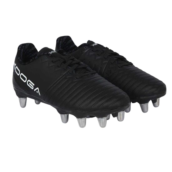 KooGa - Rugby-Stiefel für Kinder, Synthetischer Stoff (Schwarz/Weiß) - Image 5