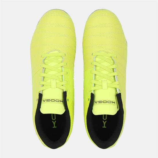 KooGa - "Power SG" Rugby-Stiefel für Herren, Leder (Gelb/Schwarz) - Image 4