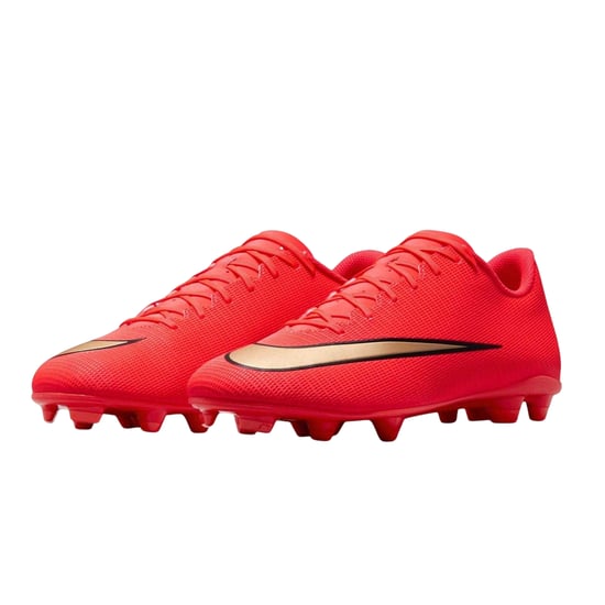 Nike - "Mercurial Vapor Club 17" Fußballschuhe mit festem Boden für Herren, Mit Stollen (Rot/Gold) - Image 4