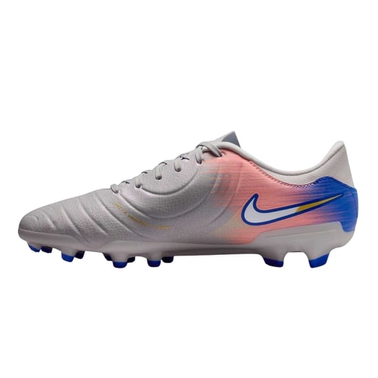 Nike - "Tiempo Legend 10" Fußballschuhe mit festem Boden für Herren/Damen Unisex, Leder (Grau/Blau) - Image 3