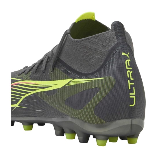 Puma - "Ultra 5 Match+" Fußballschuhe mit festem Boden für Herren (Mattiertes Silber) - Image 2