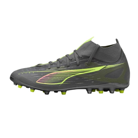 Puma - "Ultra 5 Match+" Fußballschuhe mit festem Boden für Herren (Mattiertes Silber) - Image 3