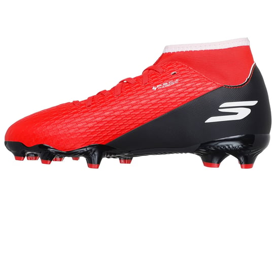 Skechers - "Skx 2" Fußballschuhe mit festem Boden für Kinder (Rot/Schwarz) - Image 2