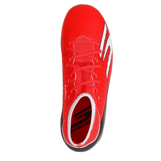 Skechers - "Skx 2" Fußballschuhe mit festem Boden für Kinder (Rot/Schwarz) - Image 3