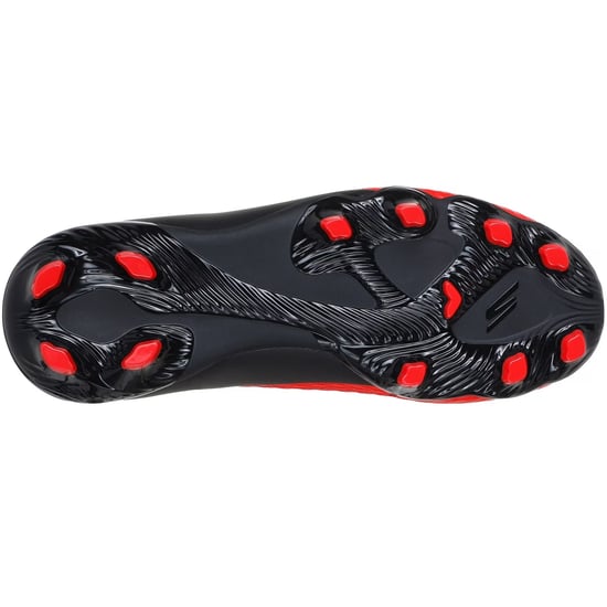 Skechers - "Skx 2" Fußballschuhe mit festem Boden für Kinder (Rot/Schwarz) - Image 4