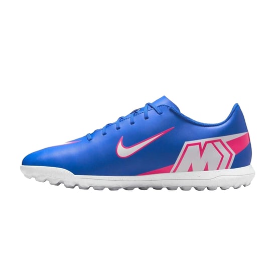 Nike - "Mercurial Vapor 16" Fußball-Stiefel für Herren, Leder (Blau/Weiß/Pink) - Image 3