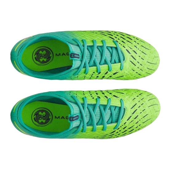 Under Armour - "Magnetico Elite 5" Fußballschuhe mit festem Boden für Herren (Grün/Türkis) - Image 3