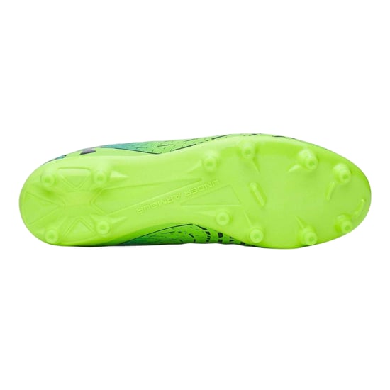 Under Armour - "Magnetico Elite 5" Fußballschuhe mit festem Boden für Herren (Grün/Türkis) - Image 4