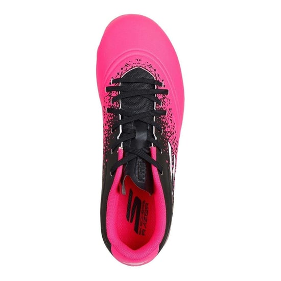 Skechers - "Razor" Fußballschuhe mit festem Boden für Kinder (Pink/Schwarz) - Image 2