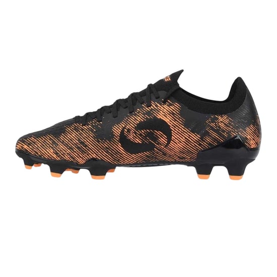 Sondico - Mit Streifen Fußballschuhe mit festem Boden für Herren (Schwarz/Orange) - Image 3