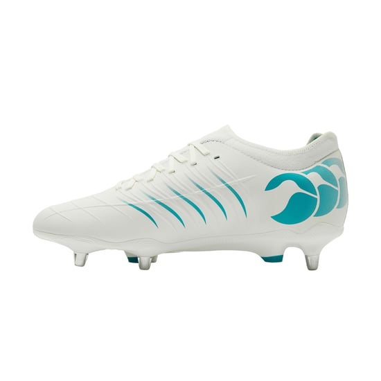 Canterbury - "Phoenix 2.0 Pro" Rugby-Stiefel für weichen Boden für Herren (Weiß/Grün) - Image 3