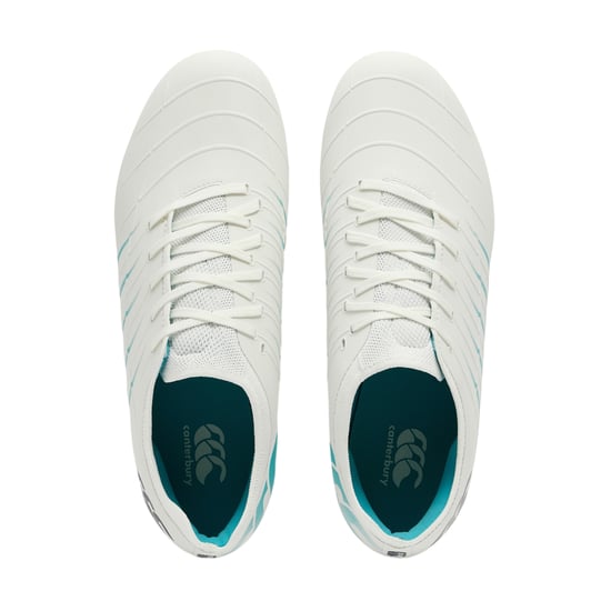 Canterbury - "Phoenix 2.0 Pro" Rugby-Stiefel für weichen Boden für Herren (Weiß/Grün) - Image 4