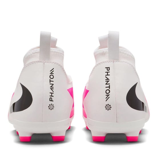 Nike - "Academy" Fußballschuhe mit festem Boden für Kinder (Weiß/Pink) - Image 5