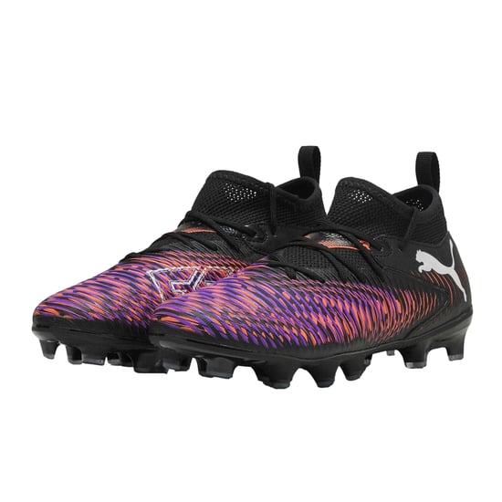 Puma - "Future 8 Match" Künstlicher Boden Fußballschuhe für Kinder (Schwarz/Violett) - Image 5