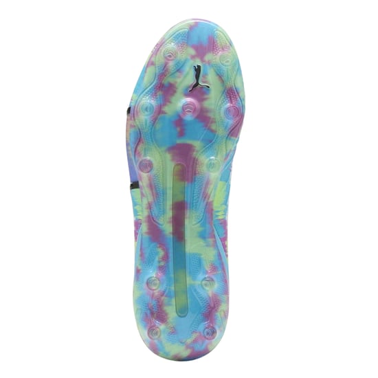 Puma - "King Ultimate Brilliance" Batik Fußballschuhe mit festem Boden für Herren (Weiß) - Image 5