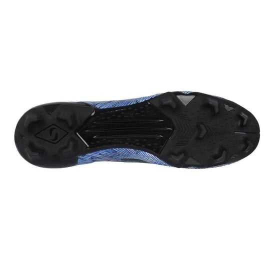 Sondico - Mit Streifen Fußballschuhe mit festem Boden für Herren (Schwarz/Blau) - Image 4
